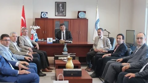 MÜSİAD Konya'dan Rektör Sade'ye Ziyaret