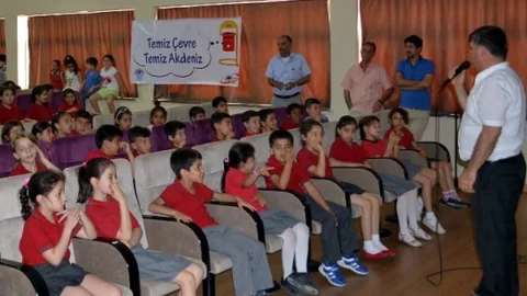 Akdeniz'de Çocuklara Çevre Bilinci Aşılanıyor