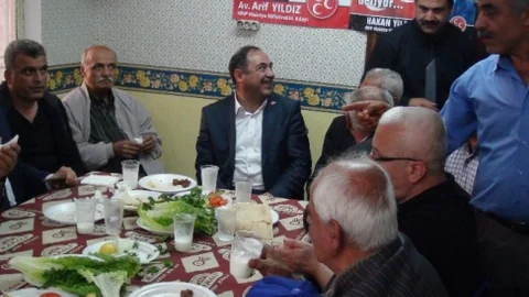 Arif Yıldız Akçadağ'ı Ziyaret Etti