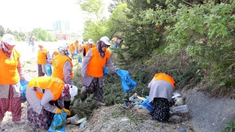 Kastamonu'da Orman Temizliği Yapıldı