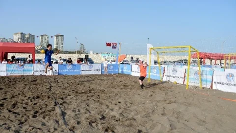 Mersin'de Plaj Oyunları Ödül Töreni