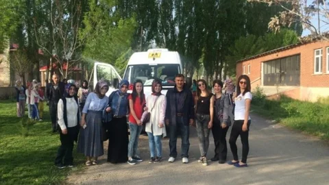 Muş'tan İtalya'ya Öğrenci Heyeti Gitti