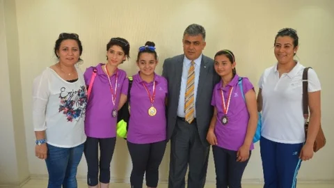Ereğli Sporcularından Başkan Özgüven'e Ziyaret