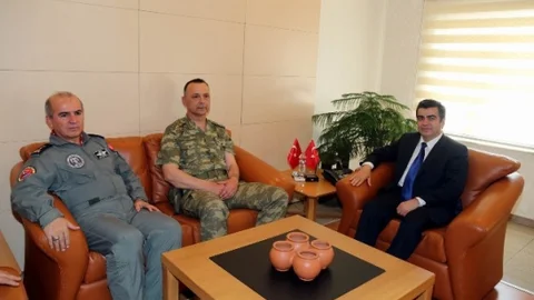 Kayseri'de Kolordu Komutanı Ziyareti