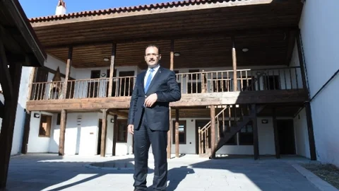 Uşak'ta Tarihi Evin Restorasyonu Tamamlandı
