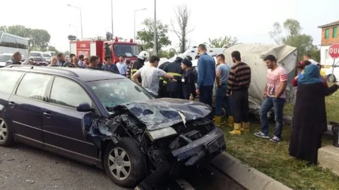 Ordu Ünye'de Trafik Kazası