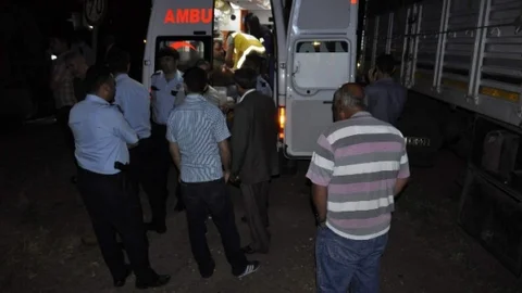 Şanlıurfa'da Tanker Devrildi