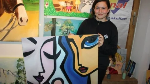 Samsun'da Resim Sergisi Açıldı