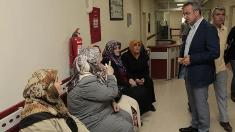 Gebze'de Hastalara Moral Ziyareti