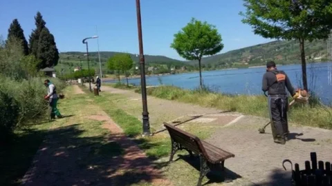 Gölkay Park'ta Bakım Çalışması Yapıldı