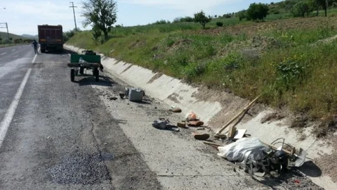 Nevşehir'de Pat Pat Devrildi