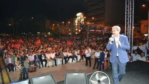 Adana'da Cumhurbaşkanı Vurgusu