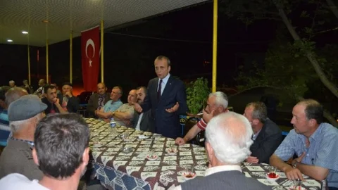 MHP Bursa Adayı Topçu Esnafı Ziyaret Etti