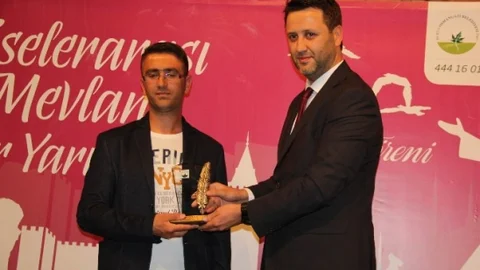 Mevlana Şiir Yarışması Ödülleri Verildi