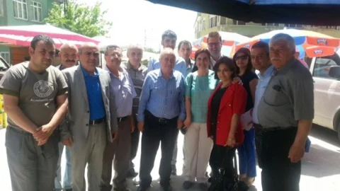 Sivrihisar'da Usluer'e Destek Yağmuru