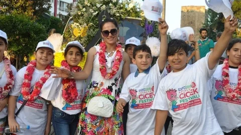 Antalya Çiçek Festivali Başlıyor