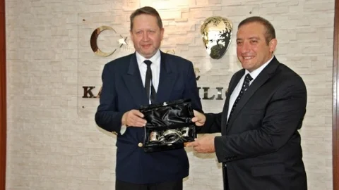 Almanya Konsolosu Demre'yi Ziyaret Etti