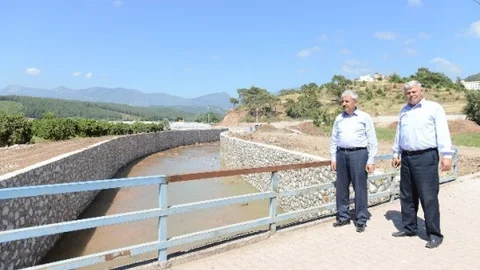 Kumluca'da Taşkın Koruma Çalışmaları Tamamlanacak