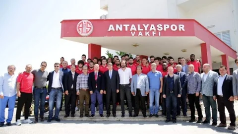 Antalya'da Antalyaspor'a Destek Ziyareti