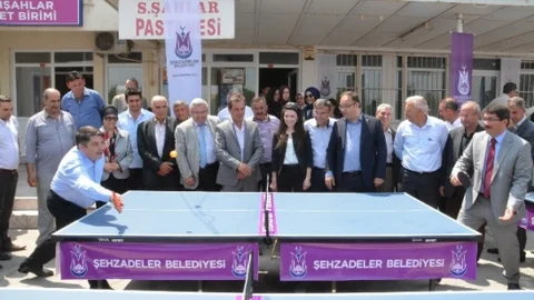 Şehzadeler'de Masa Tenisi Hizmeti