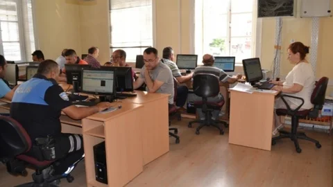 Edremit'te Denizcilik Sınavı Düzenlendi
