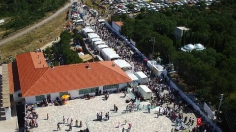 Recepli Mahallesi'nde Hayır Yemeği