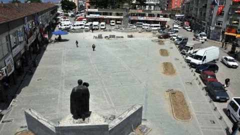 Samsun Alaçam'da Altyapı Çalışmaları Devam Ediyor