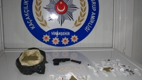 Şanlıurfa'da Uyuşturucu Operasyonu Yapıldı