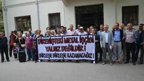 Eskişehir'den Bursa Metal İşçilerine Destek