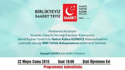 Van'da Milli İttifak Buluşması