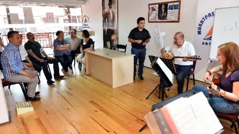 Muratpaşa'da Enstrüman Kursları Ziyareti
