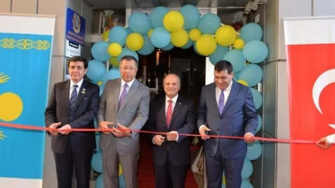 Mersin'de Kazakistan Konsolosluğu Açıldı