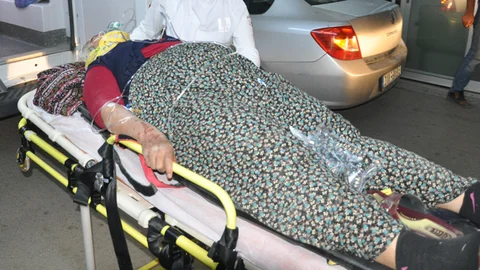 Adana'da Motosiklet Kazası