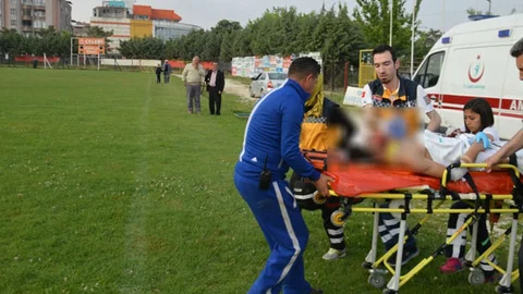 Orhangazi'de Bisiklet Kazası