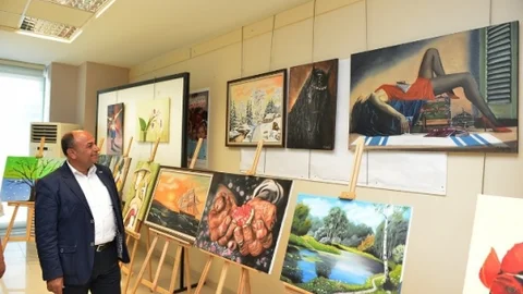 Çiğli'de Yıl Sonu Sergisi Açıldı