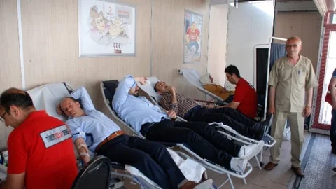 Midyat'ta Kan Bağışı Kampanyası Düzenlendi