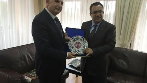 Atatürk Üniversitesi'nde Ziyaret Gerçekleşti