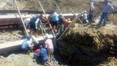 Edirne İpsala'da İnşaat Göçüğü