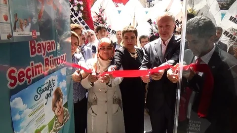Milli İttifak'ın Kadın Seçim Bürosu Açıldı