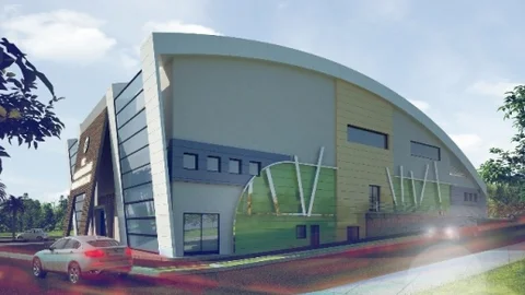 Sarnıç Spor Salonu Temeli Atıldı