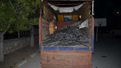Eskişehir'de Bakır Kablo Hırsızlığı