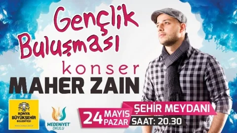 Maher Zain Konya'da Gençlerle Buluşuyor