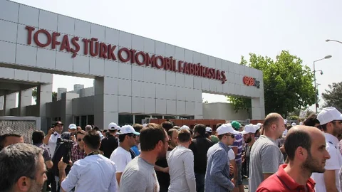 Tofaş'ta İşçilerin Eylemi Bitiyor