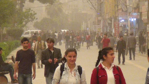 Diyarbakır'da Toz Bulutu Uyarısı