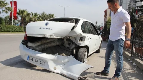 Samsun'da Trafik Kazası