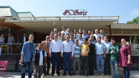 Murat Baybatur Manisa'da Basınla Buluştu