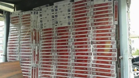Uşak'ta Kaçak Sigara Operasyonu