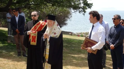 Fener Rum Patriği'nden Gelibolu'ya Ziyaret