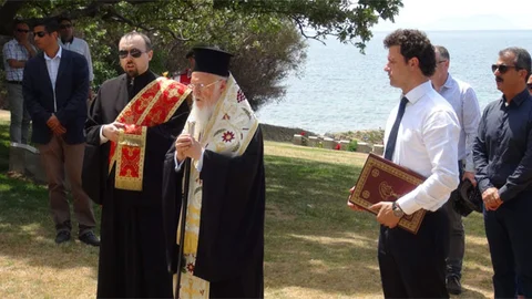 Fener Rum Patriği Gelibolu'da Ziyaret Gerçekleştirdi