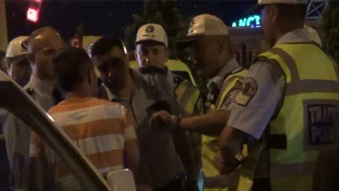 Giresun'da Alkollü Sürücü Sorun Çıkardı